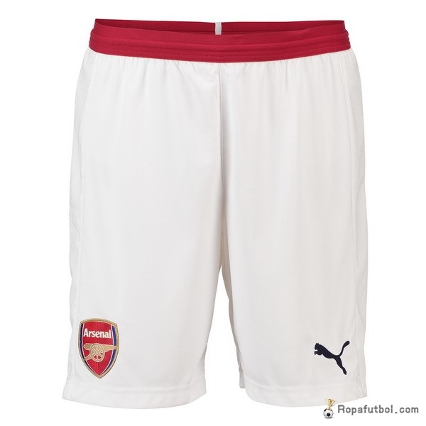 Pantalones Arsenal Replica Primera Ropa 2018/19 Blanco